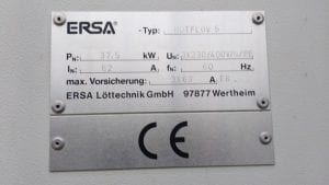 Ersa-Hotflow 5--52957 For Sale