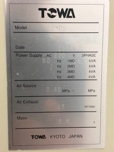 Towa-YPS 2060-Auto Mold-53876