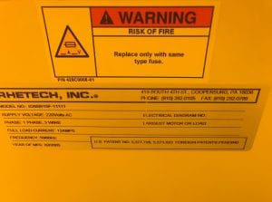 Semitool-S 28 SR 15 F 11111-Spin Rinse Dryer (SRD)-54636 Refurbished