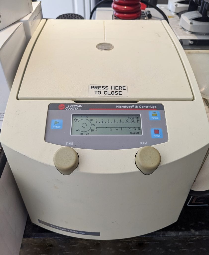 Buy Beckman Coulter-Microfuge 18-Centrifuge-55083