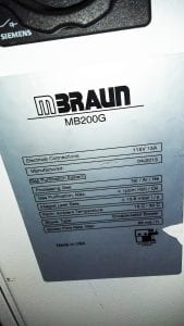 M Braun-MB 200 G--55110 Refurbished