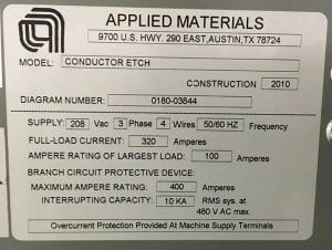 Buy Online Applied Materials-Centura AP AdvantEdge G 5-Dry Etch-55348