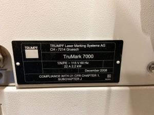 Trumpf--Laser Marking Systems-29560