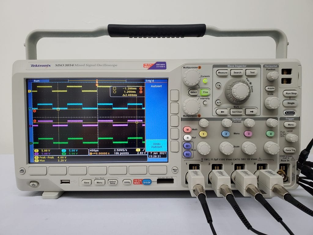 Tektronix-MSO 3054-Mixed Signal Oscilloscope-58103