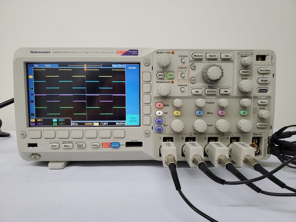 TektronixMSO 2024Mixed Signal Oscilloscope58102 Bridge Tronic Global