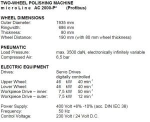 Check out Peter Wolters AC 2000 P 2 Double Sided Polishing 58268