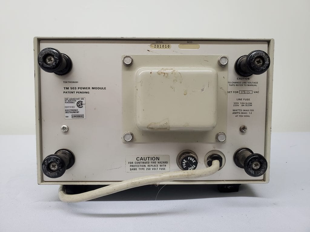 Tektronix AM 502 Differential Amplifier 58739 Refurbished