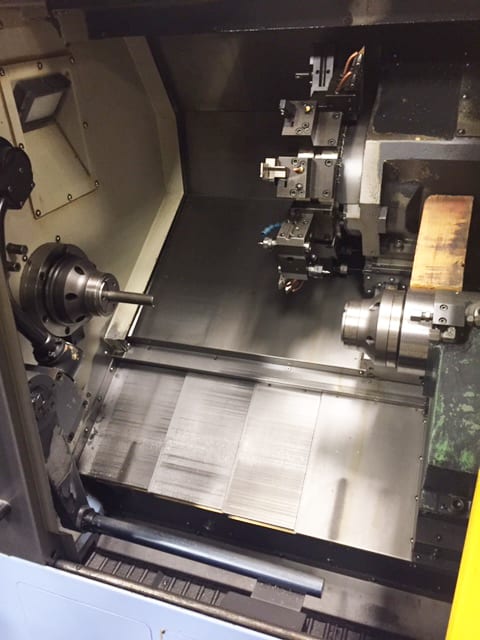 Buy Online Doosan Infracore LYNX 220 LMSA Horizontal Lathe 59471