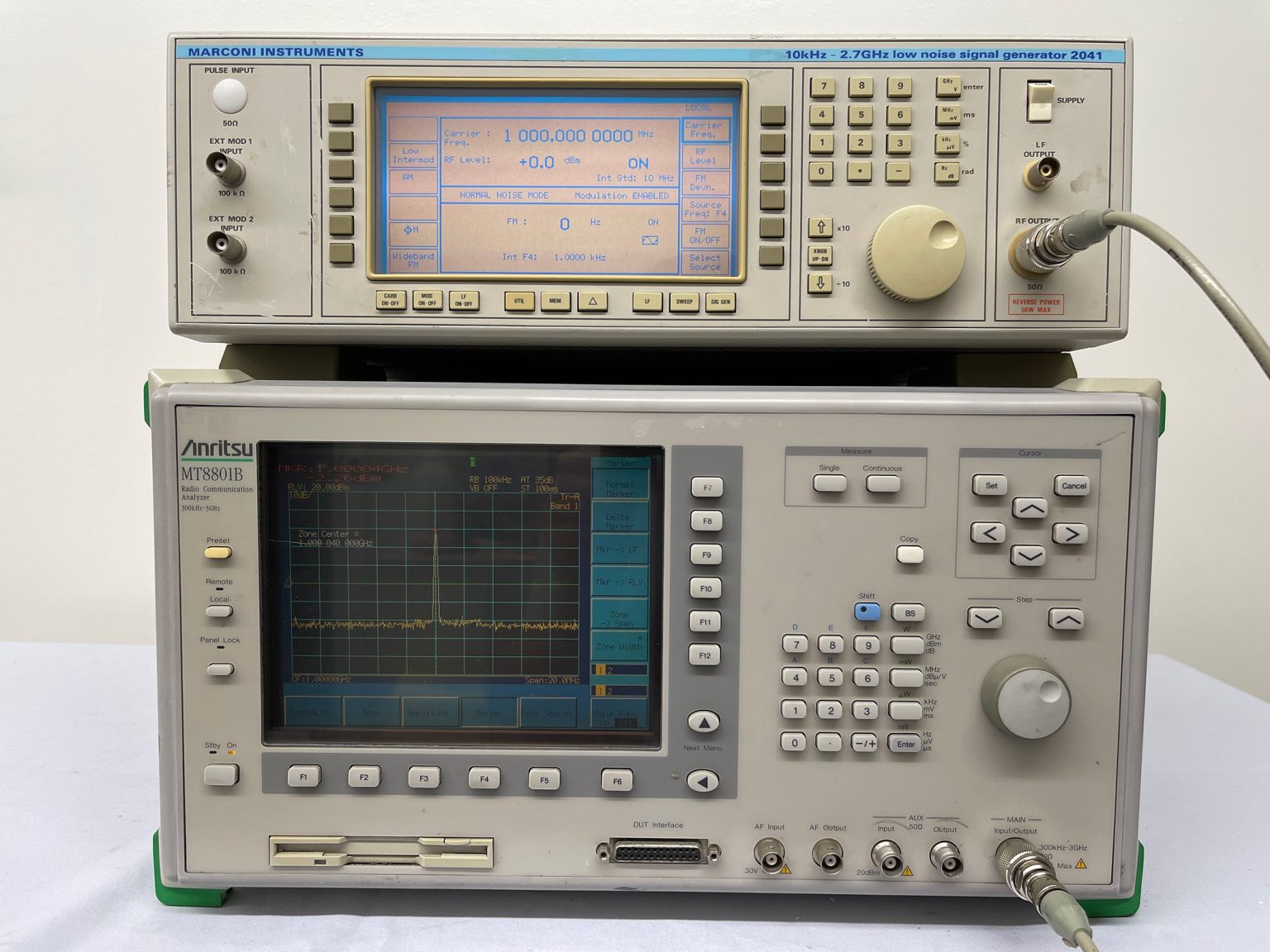 Anritsu-MT 8801 B-Radio Communication Analyzer – 300kHz-3GHz-59887