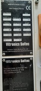 Buy Online Vitronics Soltec Delta 3 Wave Soldering Machine 60696