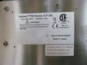 Agilent 7700 X ICP Mass Spectrometer 61652 Image 2