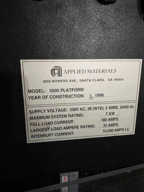 Applied Materials-P 5000-CVD System-61608 | Bridge Tronic Global