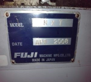 Fuji  NXT I  Base, Modules  65580