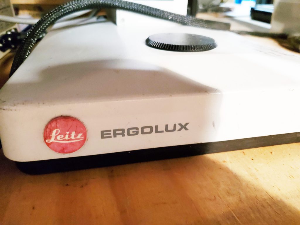 Leitz  Ergolux  Microscope  65254 For Sale