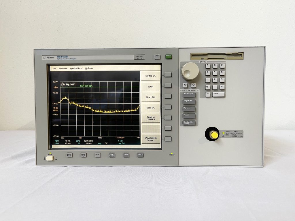 Buy Agilent  86142 B  Optical Spectrum Analyzer  65343