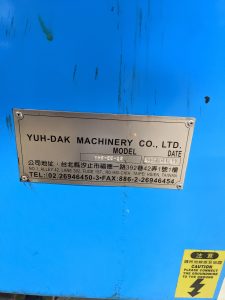 Yuh Dak Machinery  YHS 55 2 S  66761 Refurbished