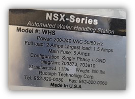 Buy Rudolph  NSX 105  Automated Wafer, Die & Bump Inspection  67156 Online