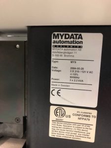 Mydata  MY 9  Pick and Place Machine  68063 For Sale Online