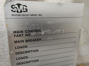 SVG  8620 / 8636  Dual Track Wafer Scrubber  68203 Image 37