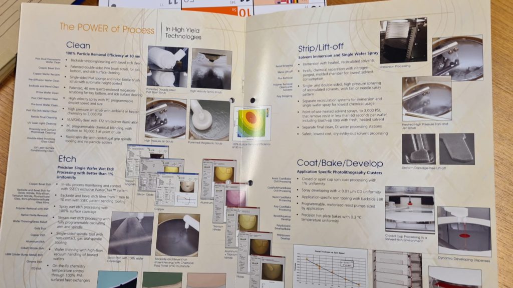 SSEC  M 3300  Single Wafer Wet Processor  68188 Image 10