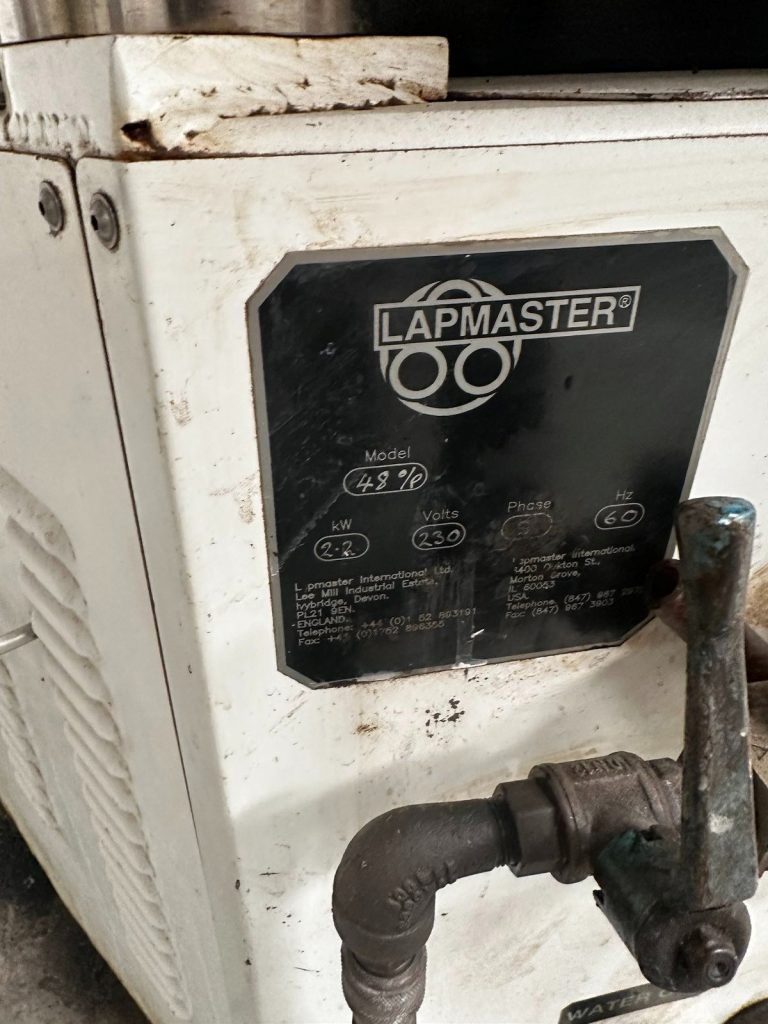 Lapmaster  48  Air Bearing Optical Polishing Machine  68641 For Sale