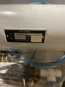 Balzers  BAK 600  Vacuum Coating Chamber  68488 For Sale Online