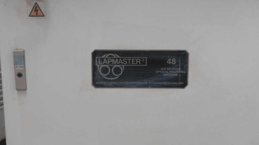 Buy Online Lapmaster  48  Air Bearing Optical Polishing Machine  68641