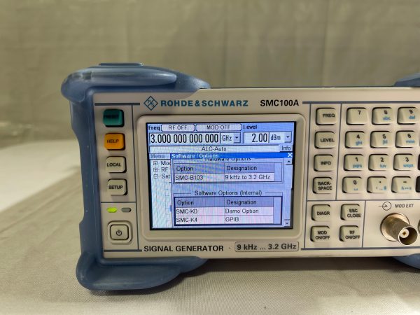 Buy Rohde & Schwarz  SMC 100 A  Signal Generator  68798