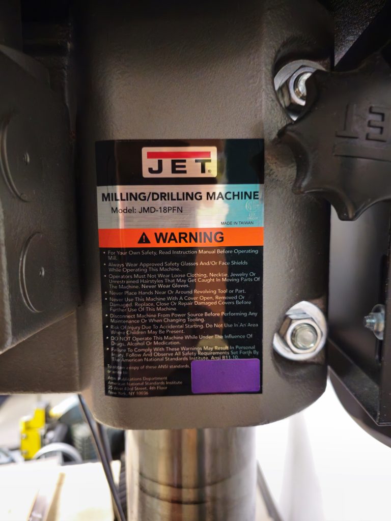 Buy JET  JMD 18 PFN  Milling / Drilling Machine  70049 Online