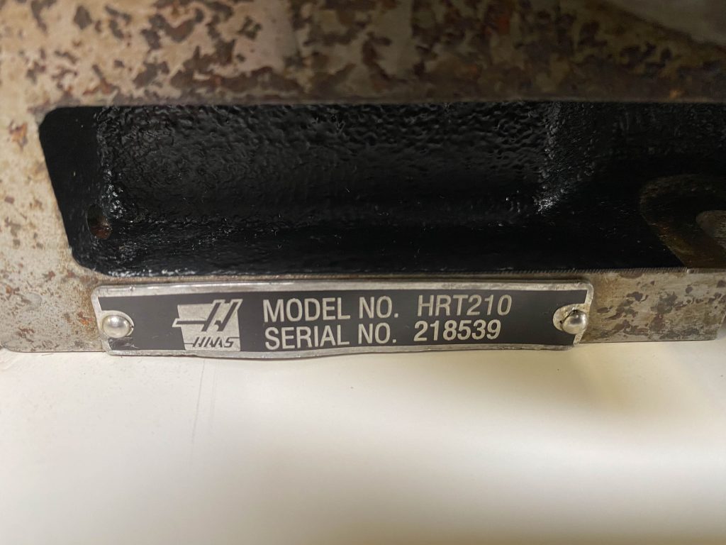 Haas  HRT 210  Axis Rotary Table  69990 For Sale