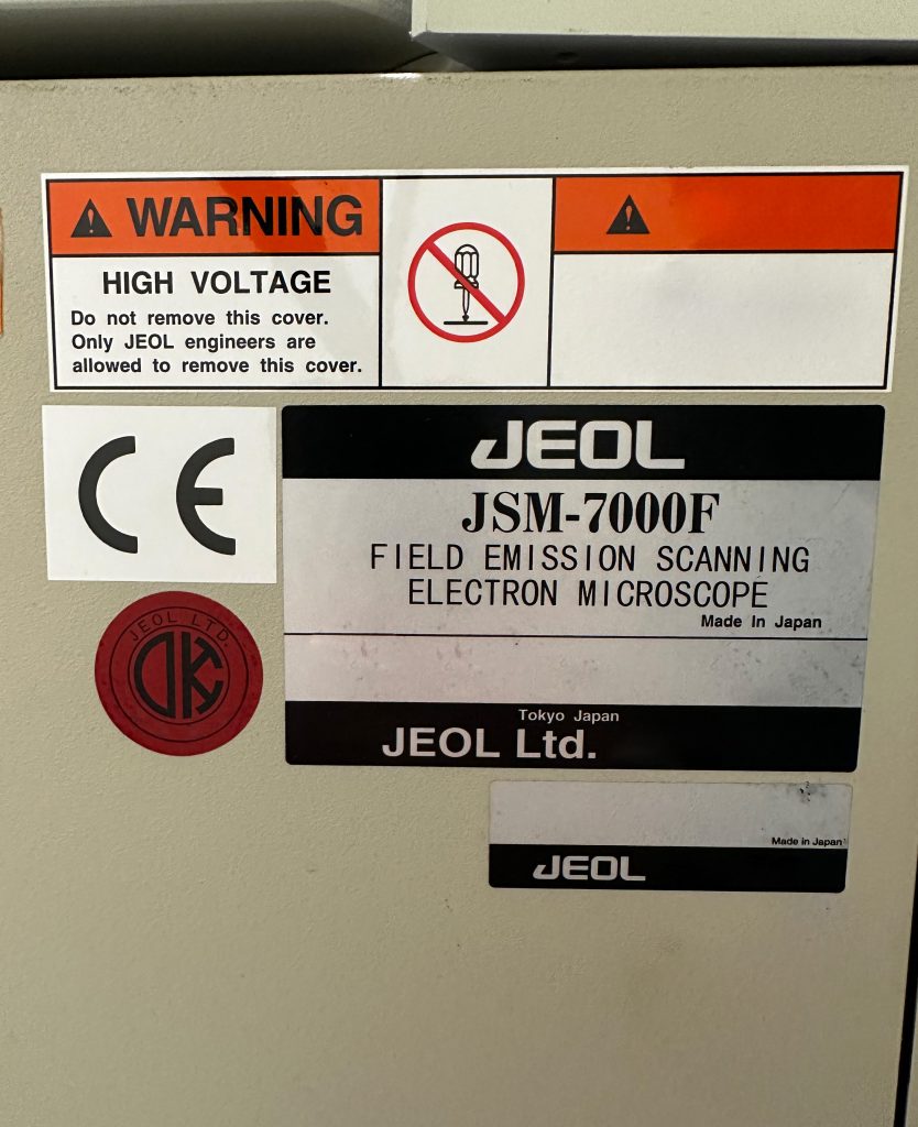 Purchase Jeol  JSM 7000 F  Field Emission Scanning Electron Microscope  70543