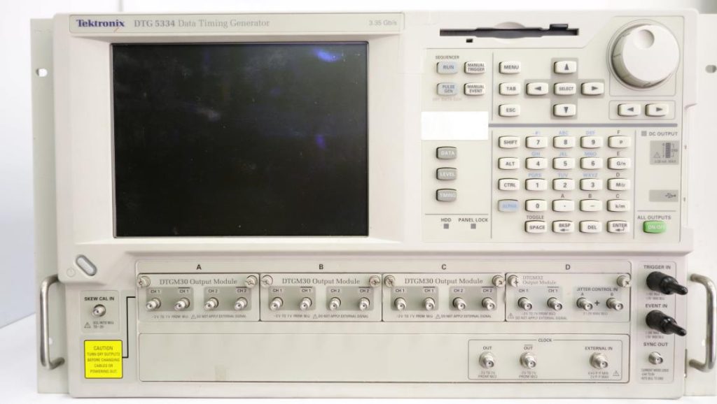 Buy Tektronix  DTG 5334  Data Timing Generator Mainframe  70644 Online