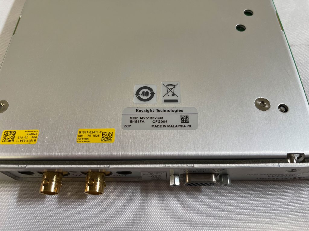 Check out Agilent  B 1517 A  High Resolution SMU  69110