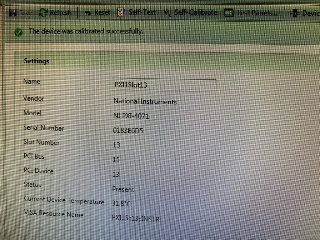 Check out National Instruments  NI PXI 4071  Digital Multimeter  70988