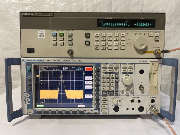 View HP / Agilent  83711 B  Synthesized CW Generator  68827