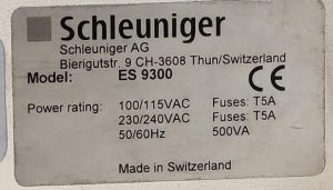 Schleuniger  EcoStrip 9300  Automatic Cut and Strip Machine  70889 For Sale