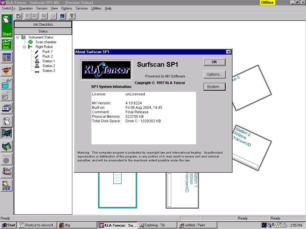 KLA Tencor  SP 1 TBI  Wafer Inspection System  72492 For Sale Online