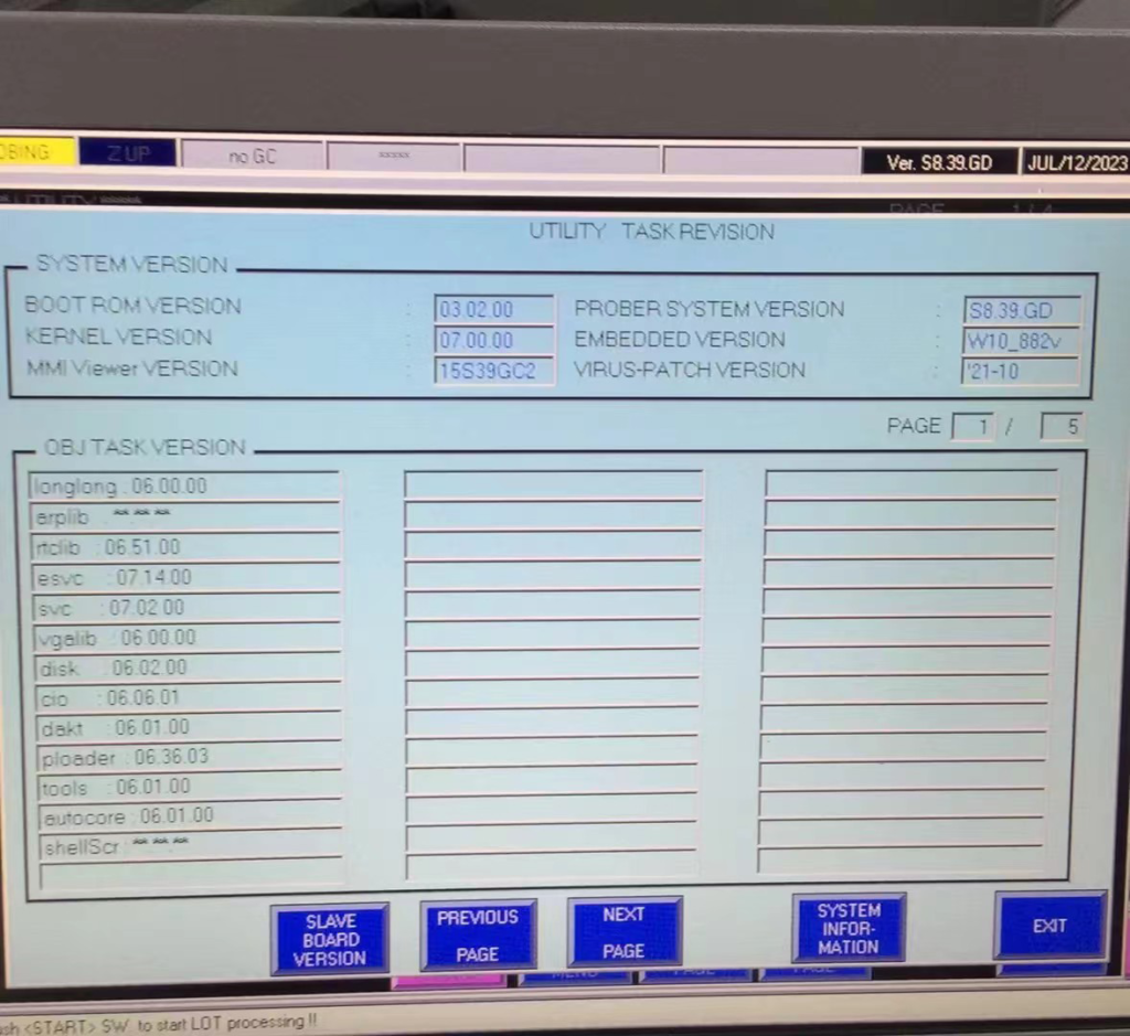 Accretech / TSK  FP 2000  Prober  72179 For Sale