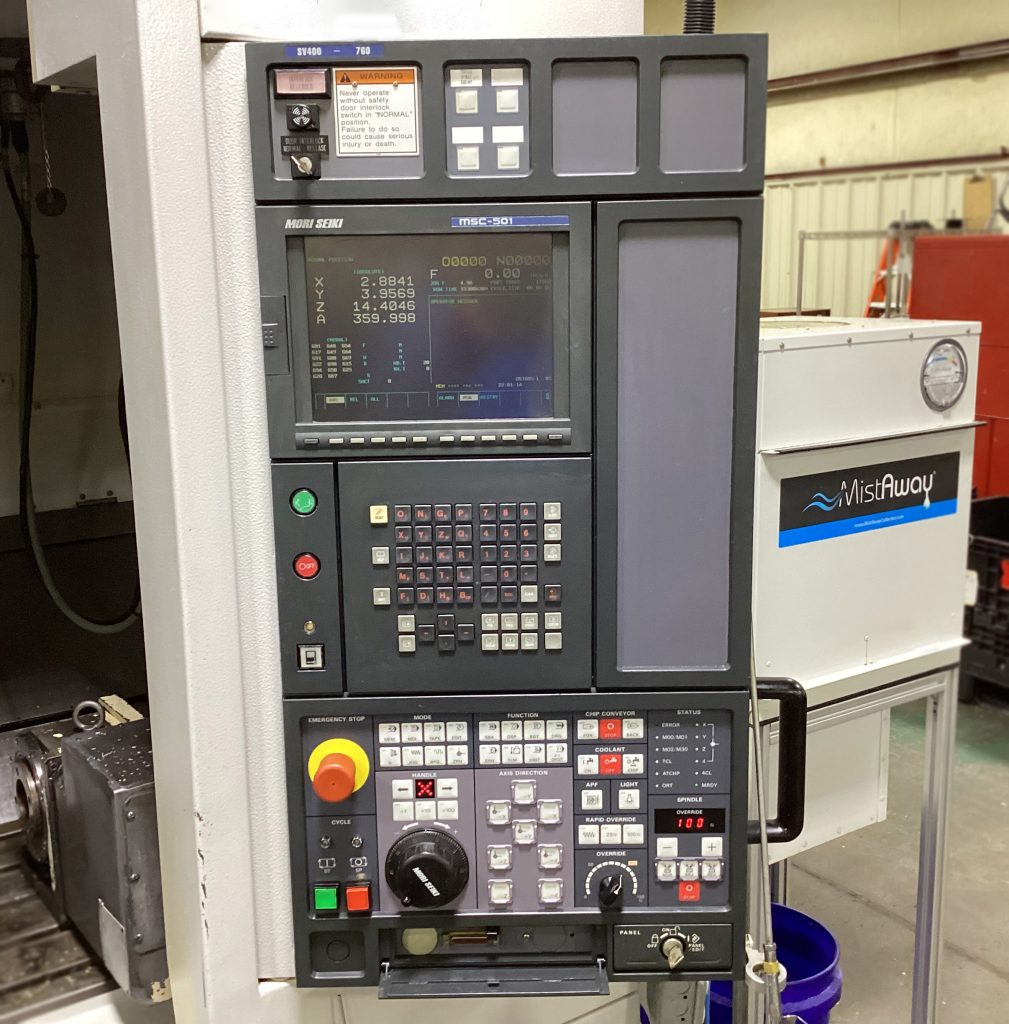 Buy Online Mori Seiki  SV 400  Vertical Machining Center  72621