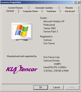 KLA Tencor  Surfscan SP 2  Wafer Inspection System  73316 For Sale Online