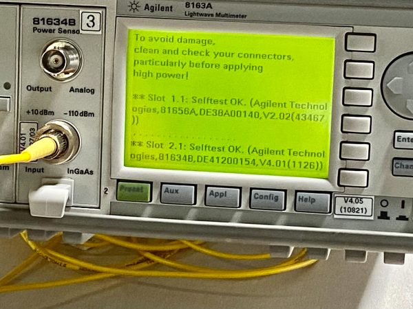 Purchase Agilent  81634 B  Low Polarization Dependence Optical Power Sensor  72271