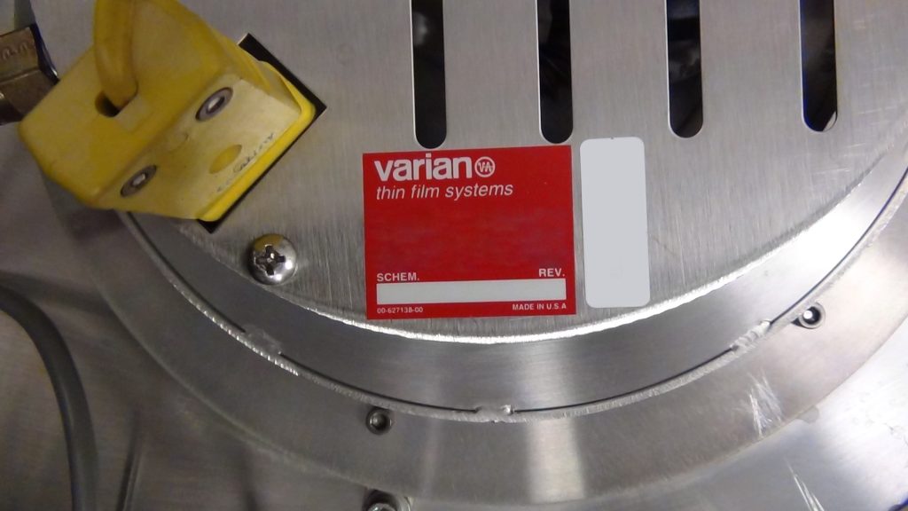 Varian  3290  Sputtering System  72554 Image 27