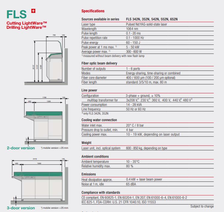 Buy Online Lasag  FLS 352 N+  Laser  73928