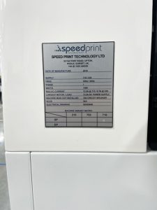 Speed Print  SP 710 AVI  Automatic Inline Screen Printer  71779 Refurbished