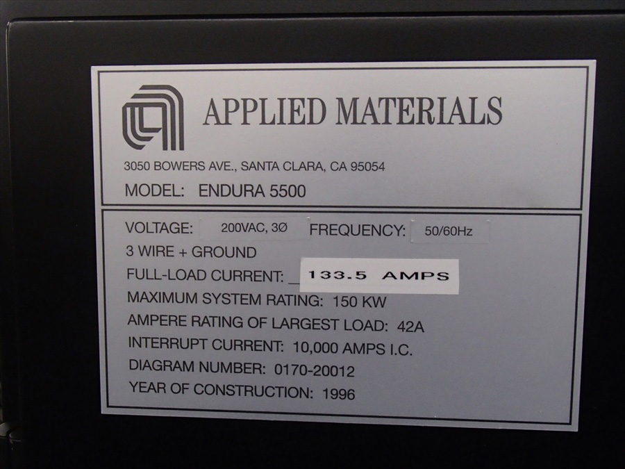 Applied Materials -Endura 5500 HP -PVD -74417 | Bridge Tronic Global