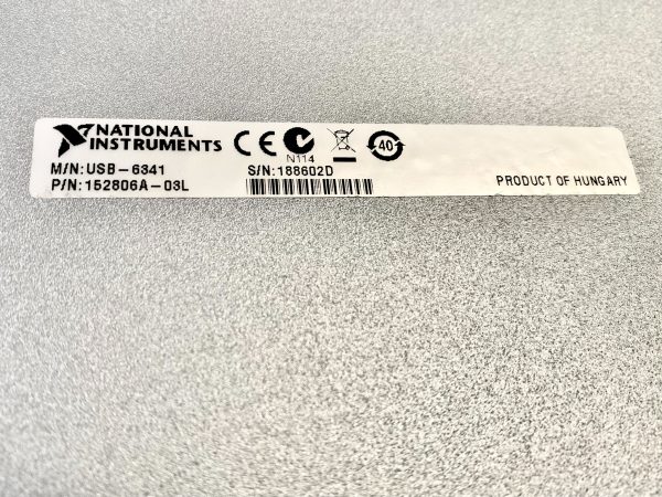 Purchase National Instruments  NI USB 6341  Multifunction DAQ  72020