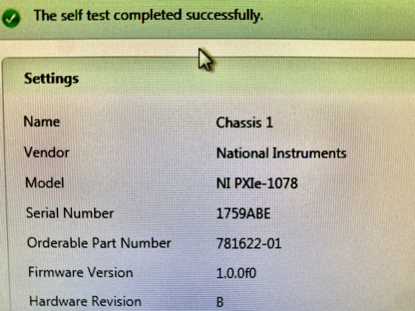 Buy National Instruments  NI PXIe 1078  Express Chassis  68895