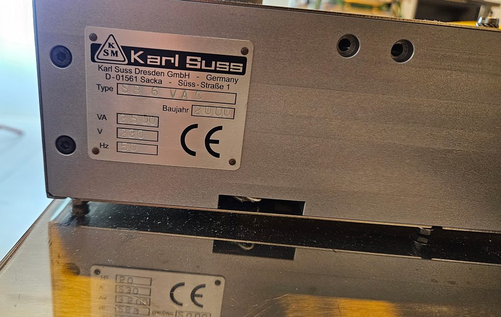 Karl Suss  SB 6  Bonder  74299 For Sale Online