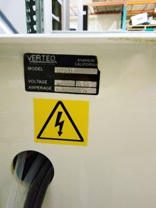 Verteq  1600 33  Spin Rinse Dryer (SRD)  74991 For Sale