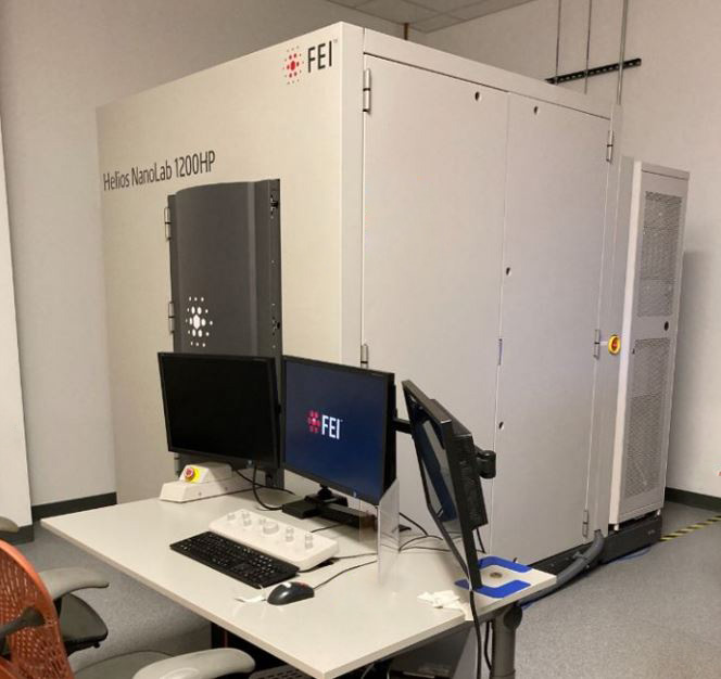 FEI  Helios NanoLab 1200 HP  Full Wafer Dual Beam SEM FIB  75261 For Sale